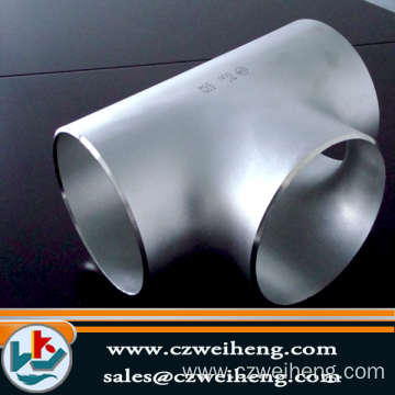 China support stainless steel 304L tee pipe